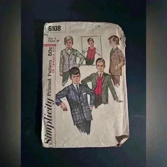 Vintage Simplicity Sewing Pattern - Picture 1 of 2